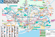 mapa del metro de barcelona para imprimir Mapa Metro Barcelona Actualizado En 2020 mapa del metro de barcelona para imprimir